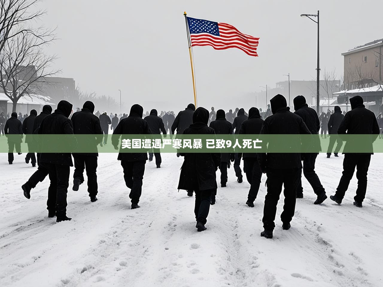 美国遭遇严寒风暴 已致9人死亡