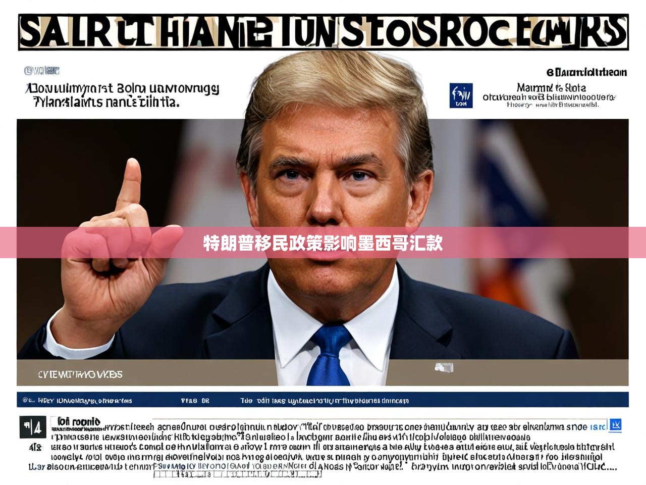 特朗普移民政策影响墨西哥汇款 特朗普移民政策影响墨西哥汇款