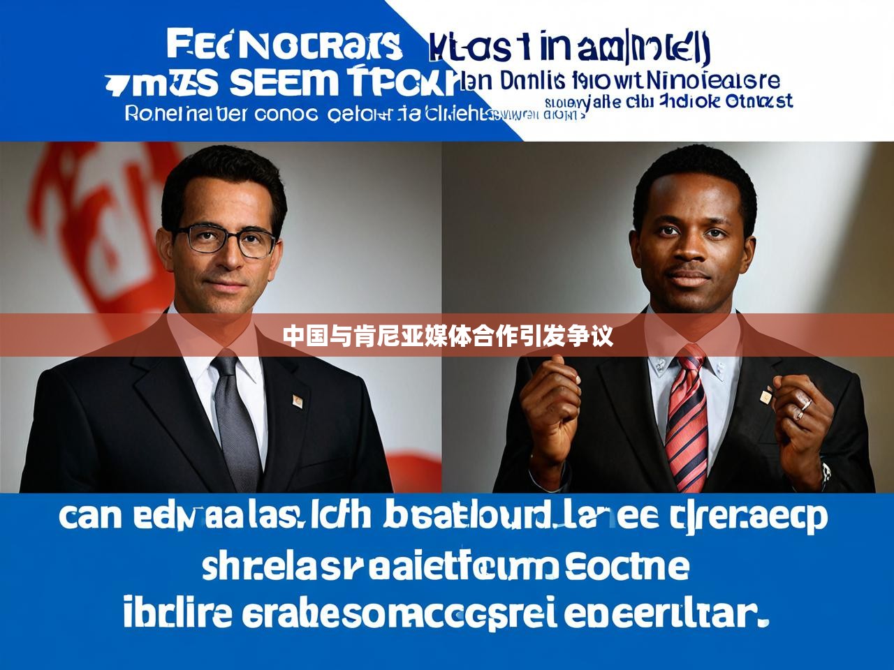 中国与肯尼亚媒体合作引发争议