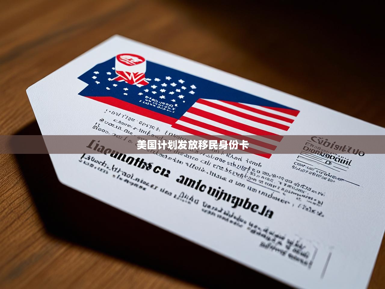 美国计划发放移民身份卡