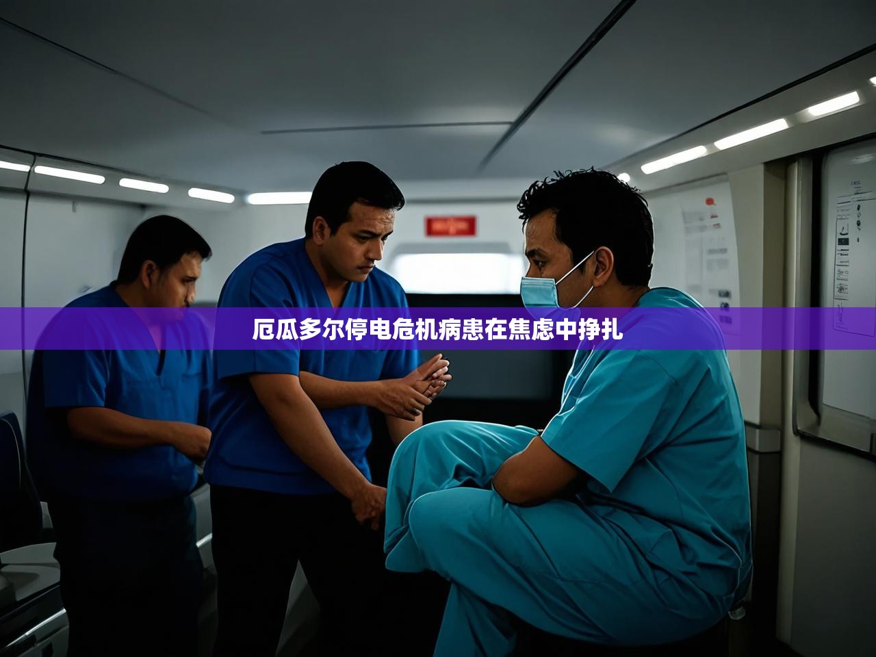 厄瓜多尔停电危机病患在焦虑中挣扎