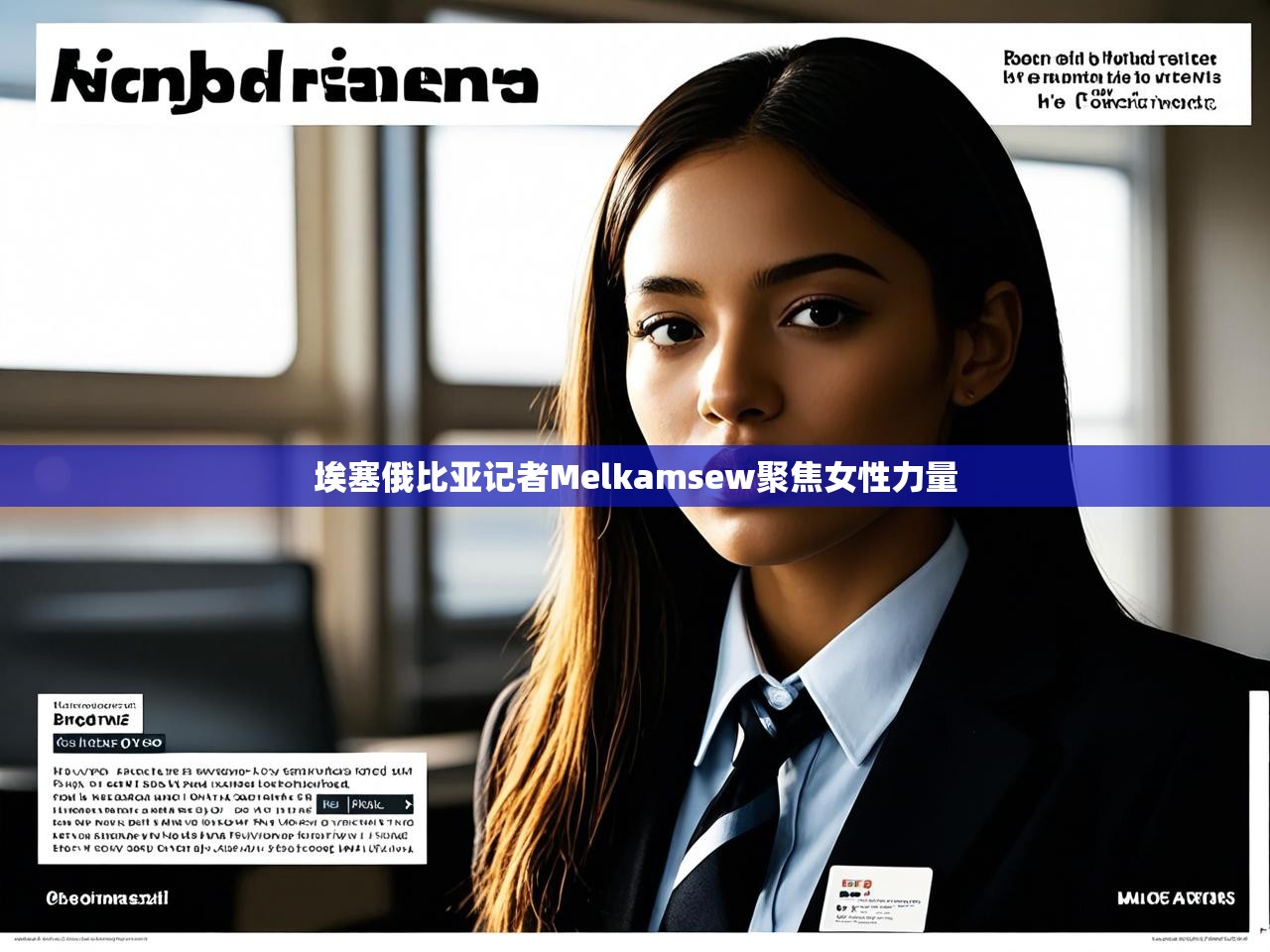 埃塞俄比亚记者Melkamsew聚焦女性力量