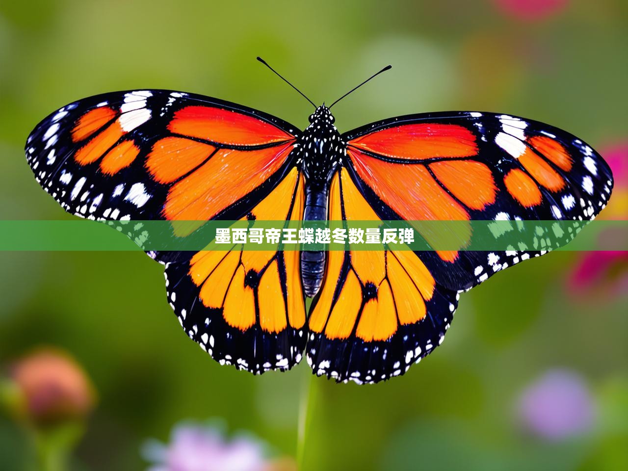 墨西哥帝王蝶越冬数量反弹