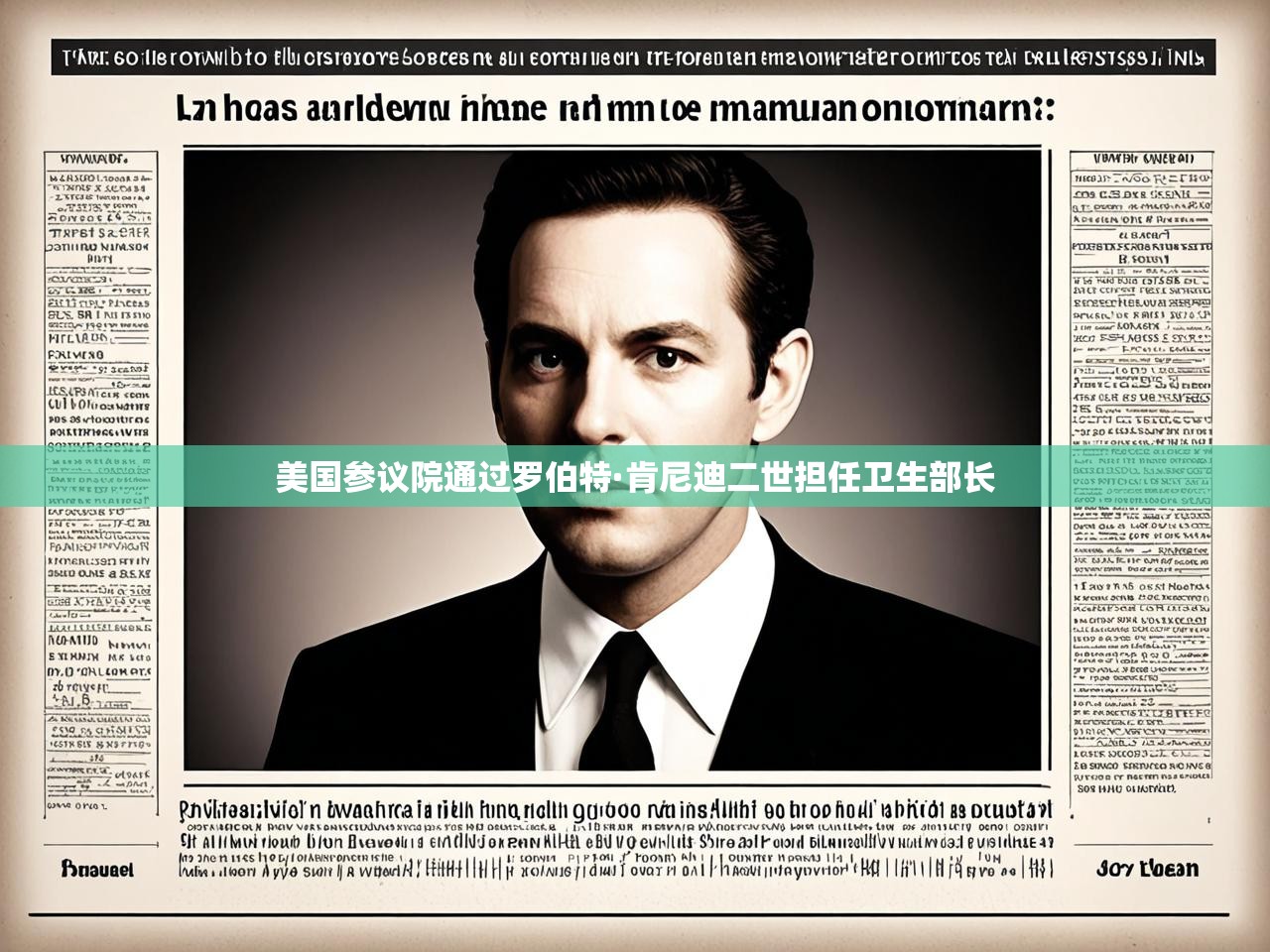 美国参议院通过罗伯特·肯尼迪二世担任卫生部长