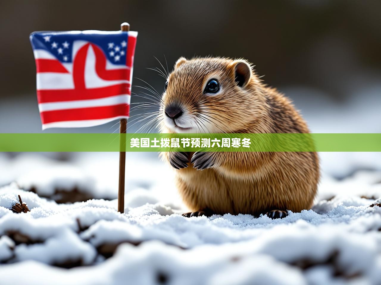 美国土拨鼠节预测六周寒冬