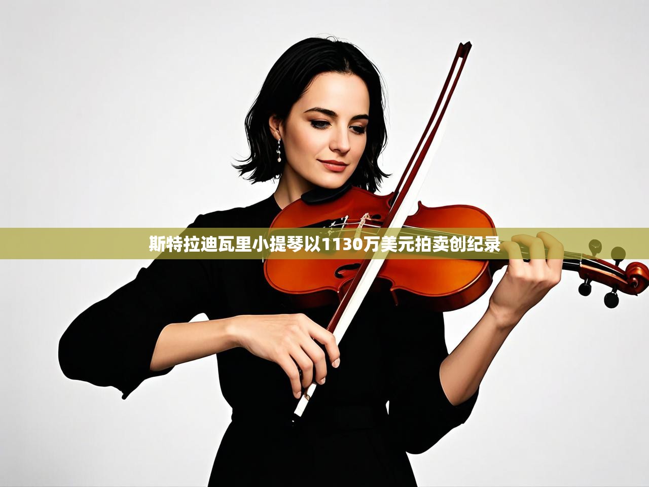 斯特拉迪瓦里小提琴以1130万美元拍卖创纪录