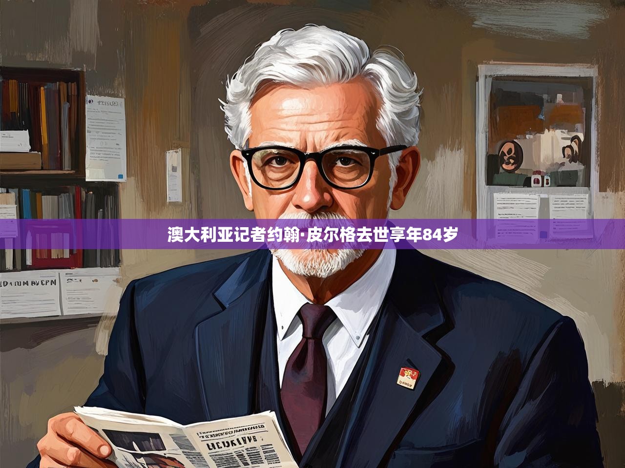 澳大利亚记者约翰·皮尔格去世享年84岁