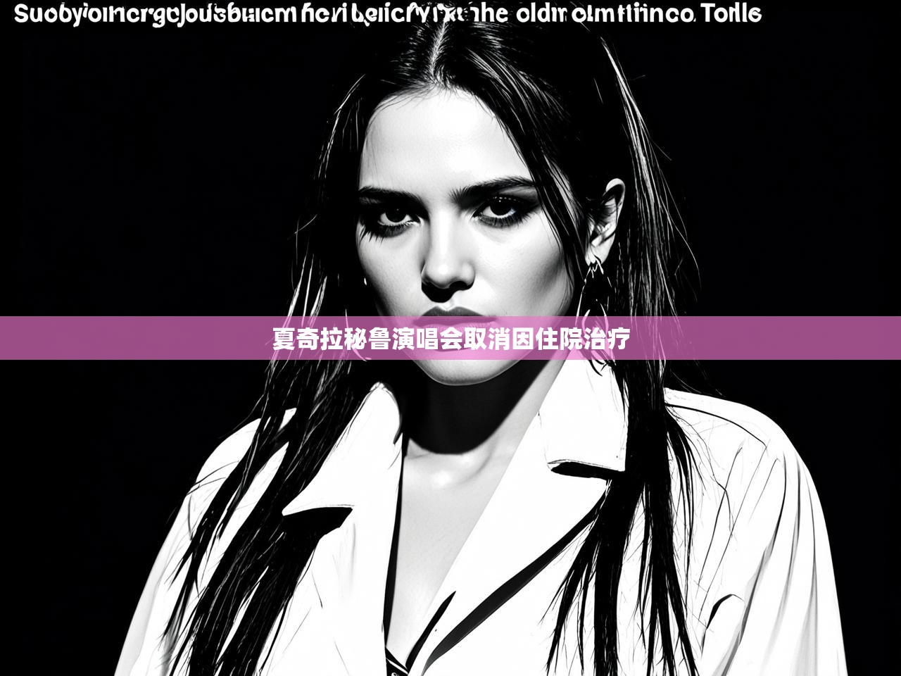 夏奇拉秘鲁演唱会取消因住院治疗 夏奇拉秘鲁演唱会取消因住院治疗