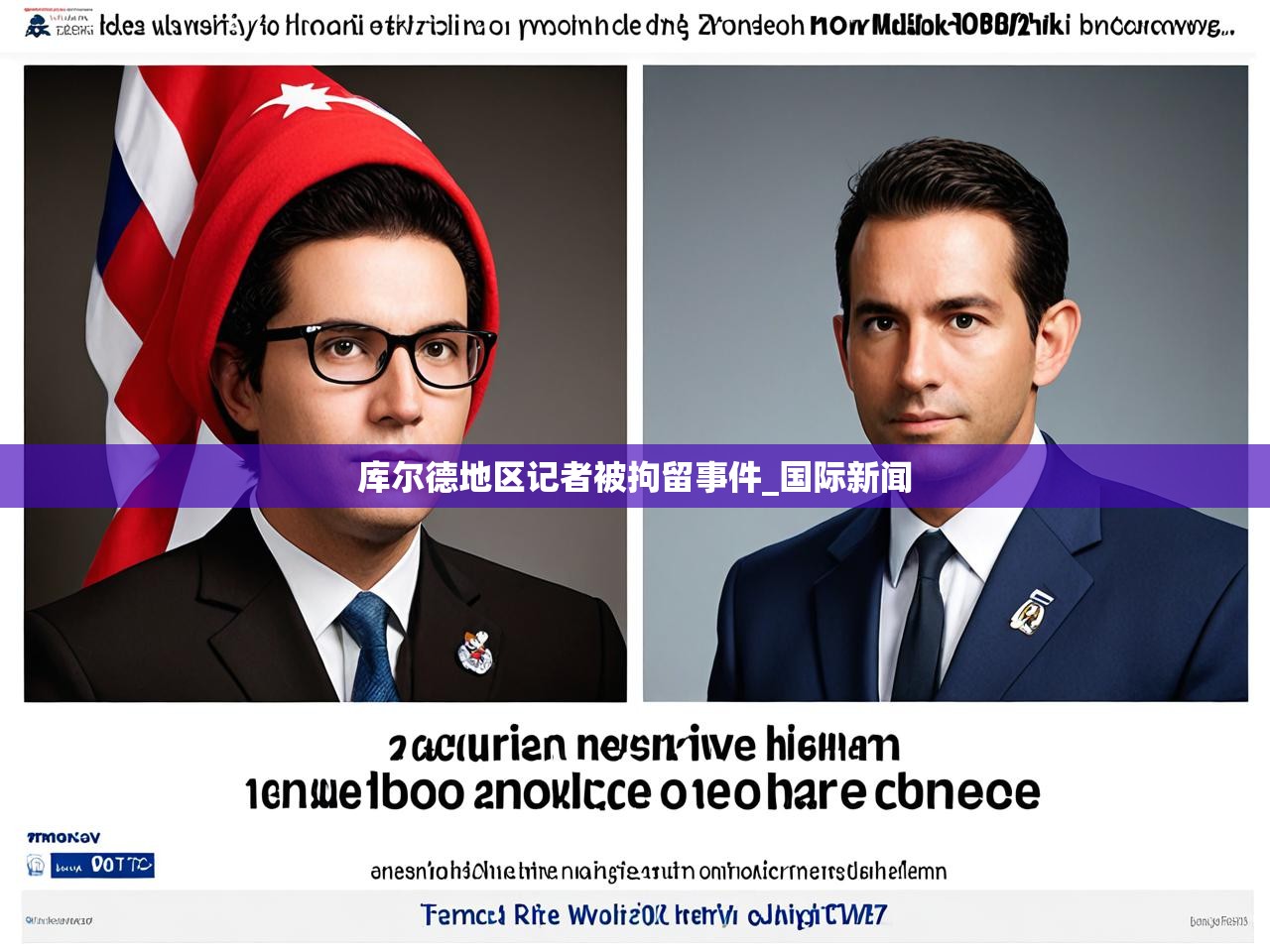 库尔德地区记者被拘留事件_国际新闻