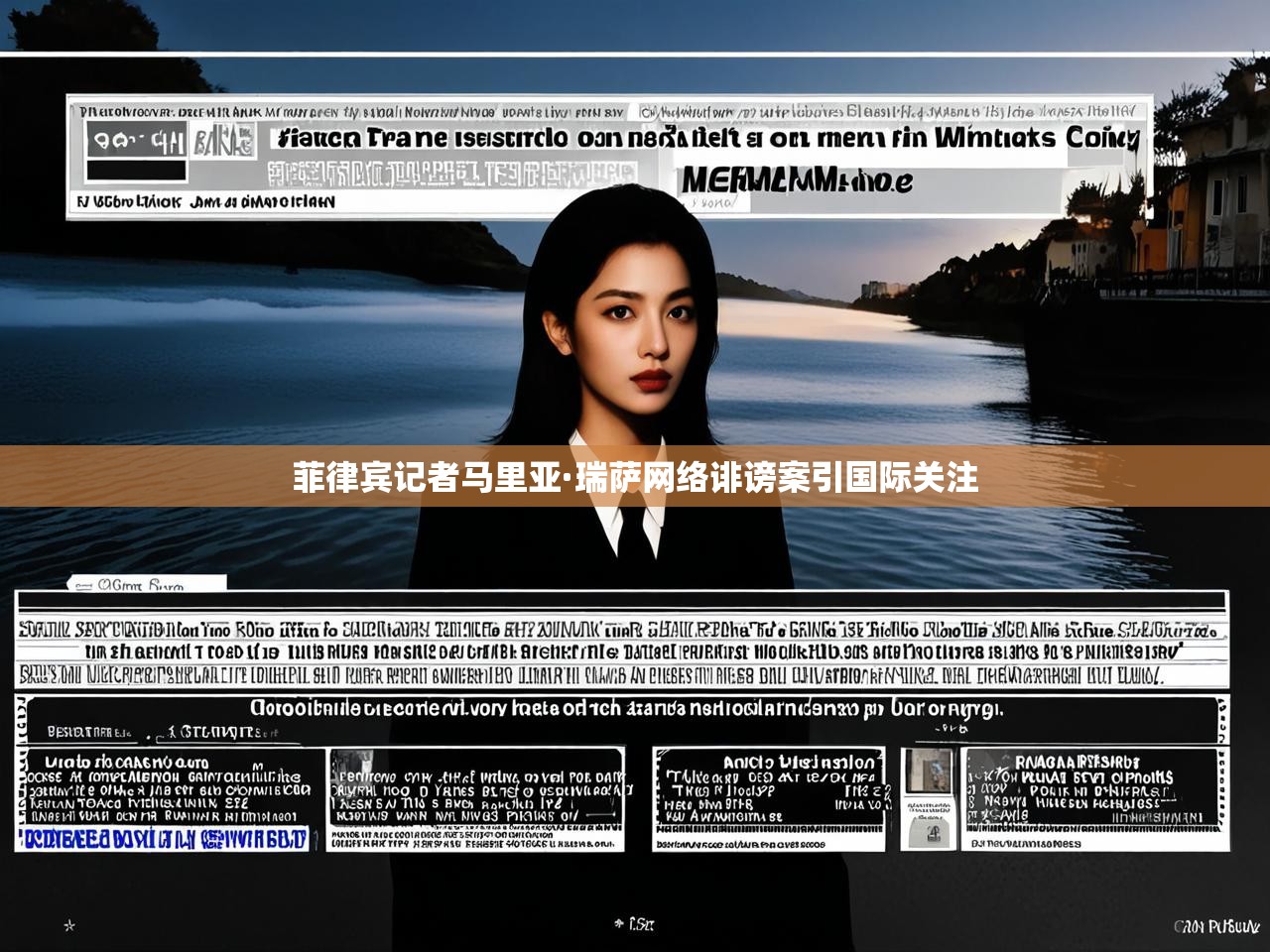 菲律宾记者马里亚·瑞萨网络诽谤案引国际关注