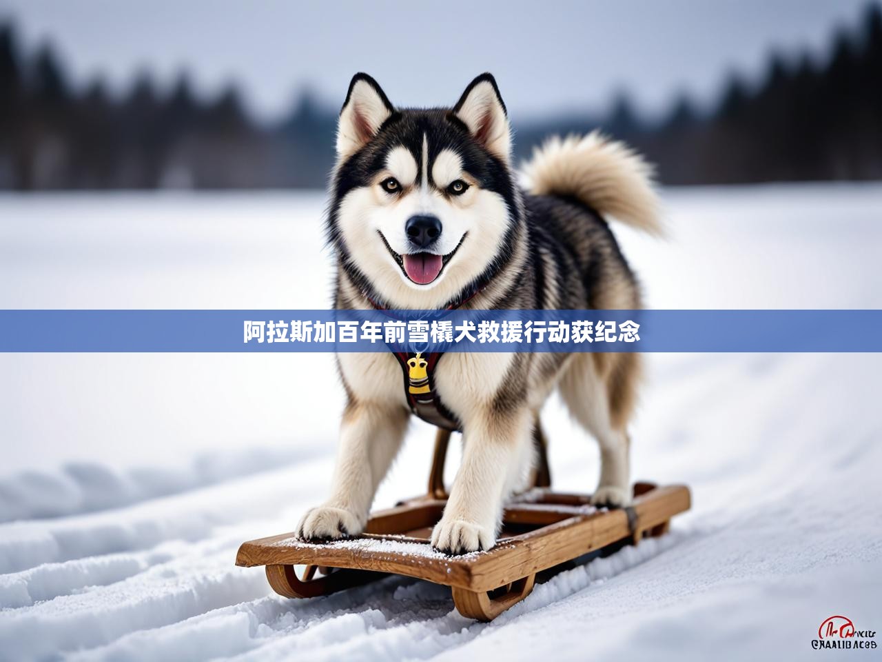 阿拉斯加百年前雪橇犬救援行动获纪念
