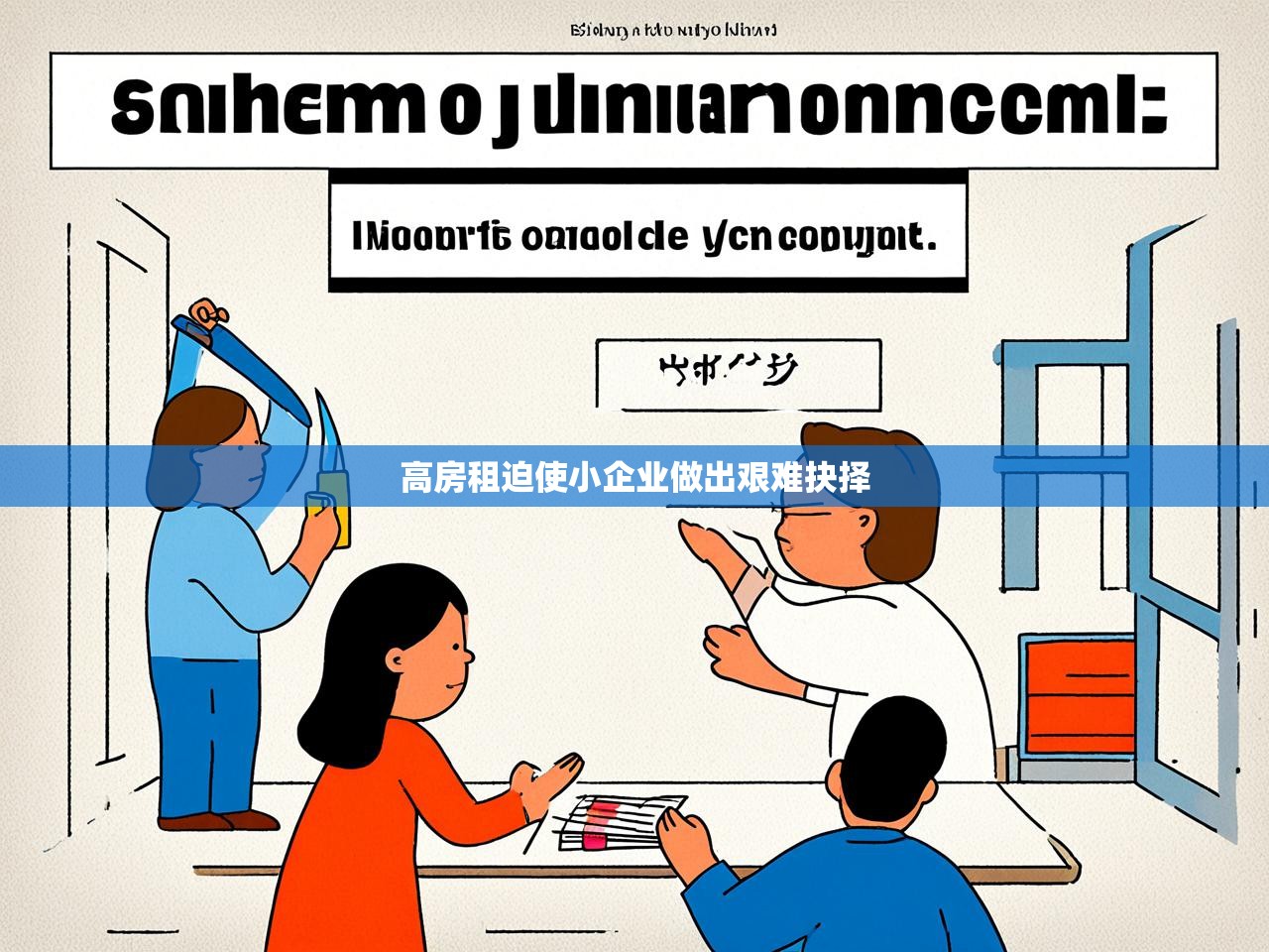 高房租迫使小企业做出艰难抉择