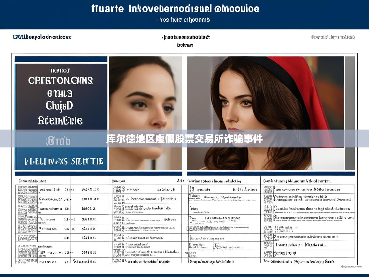 库尔德地区虚假股票交易所诈骗事件 库尔德地区虚假股票交易所诈骗事件