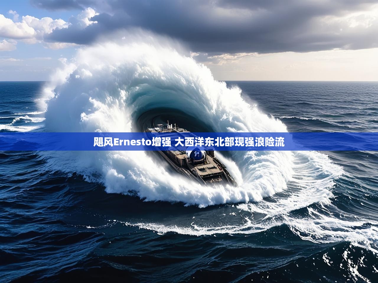 飓风Ernesto增强 大西洋东北部现强浪险流
