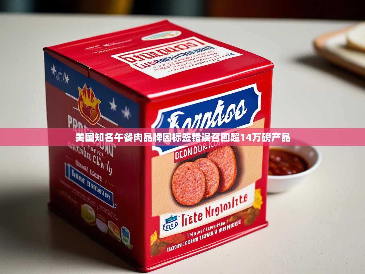 美国知名午餐肉品牌因标签错误召回超14万磅产品