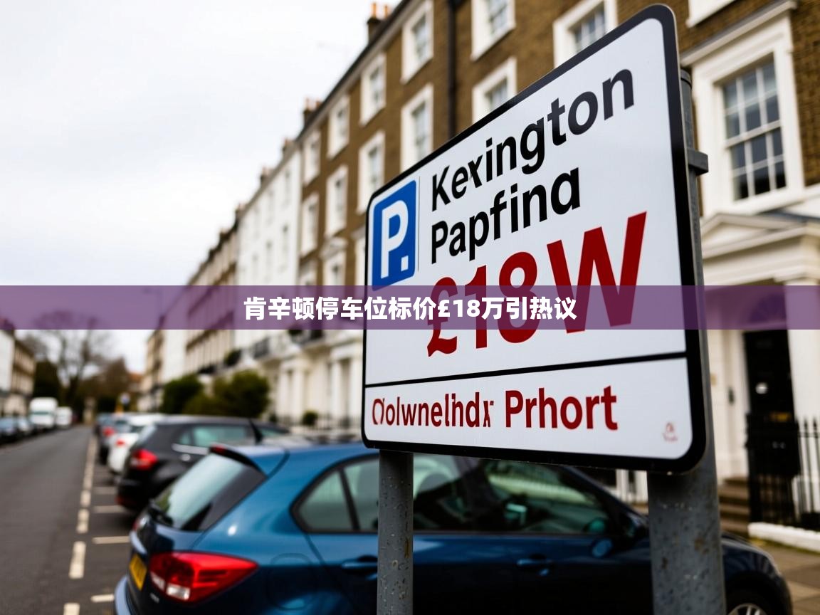 肯辛顿停车位标价£18万引热议