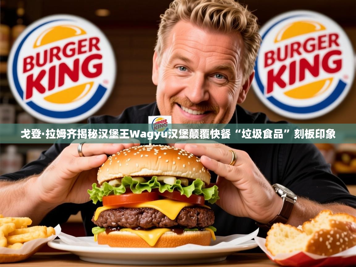 戈登·拉姆齐揭秘汉堡王Wagyu汉堡颠覆快餐“垃圾食品”刻板印象