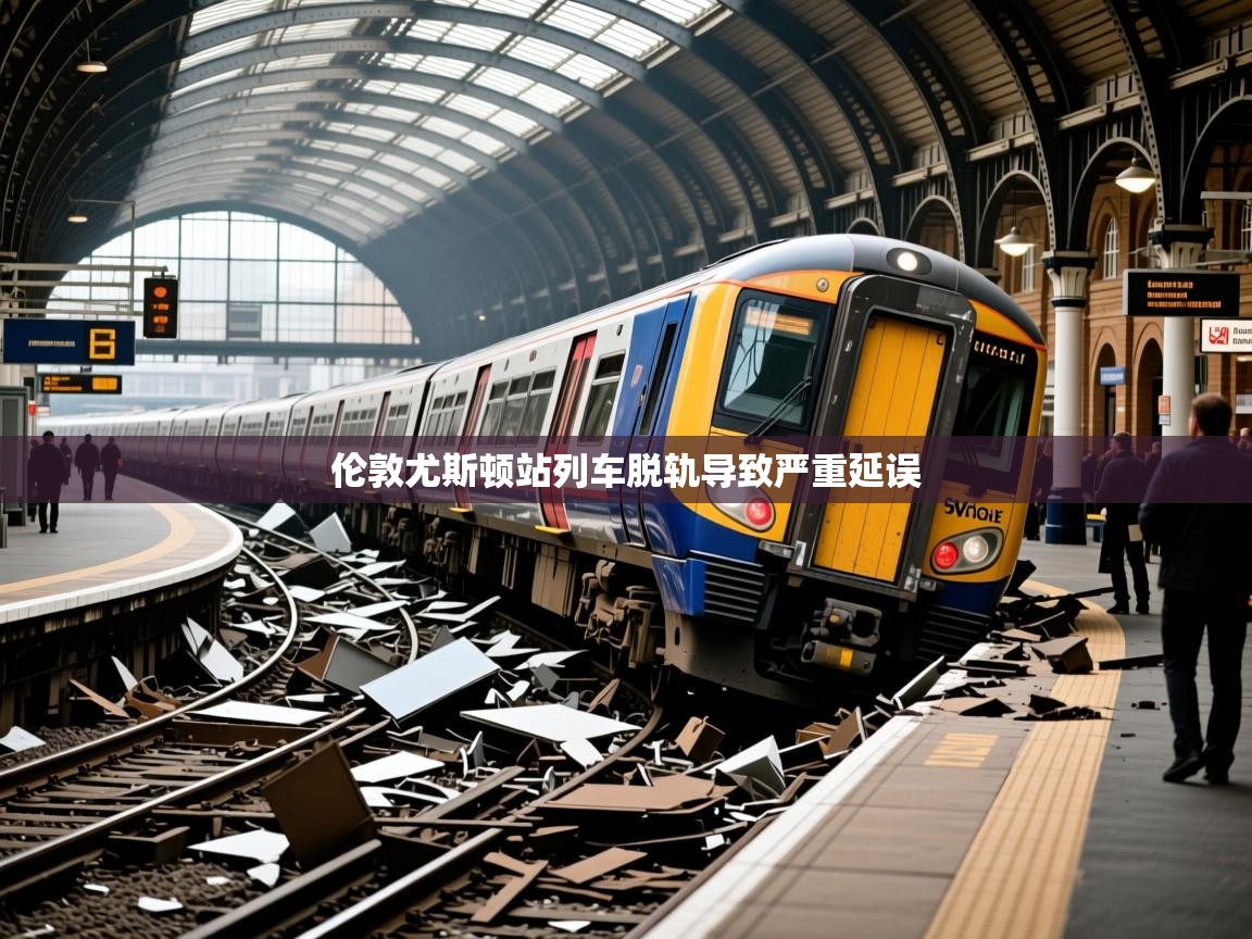 伦敦尤斯顿站列车脱轨导致严重延误