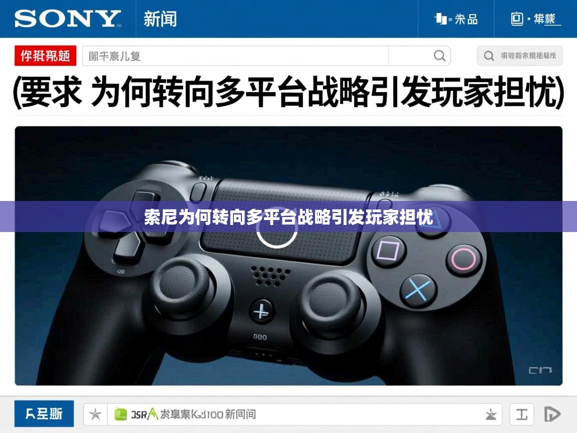 索尼为何转向多平台战略引发玩家担忧