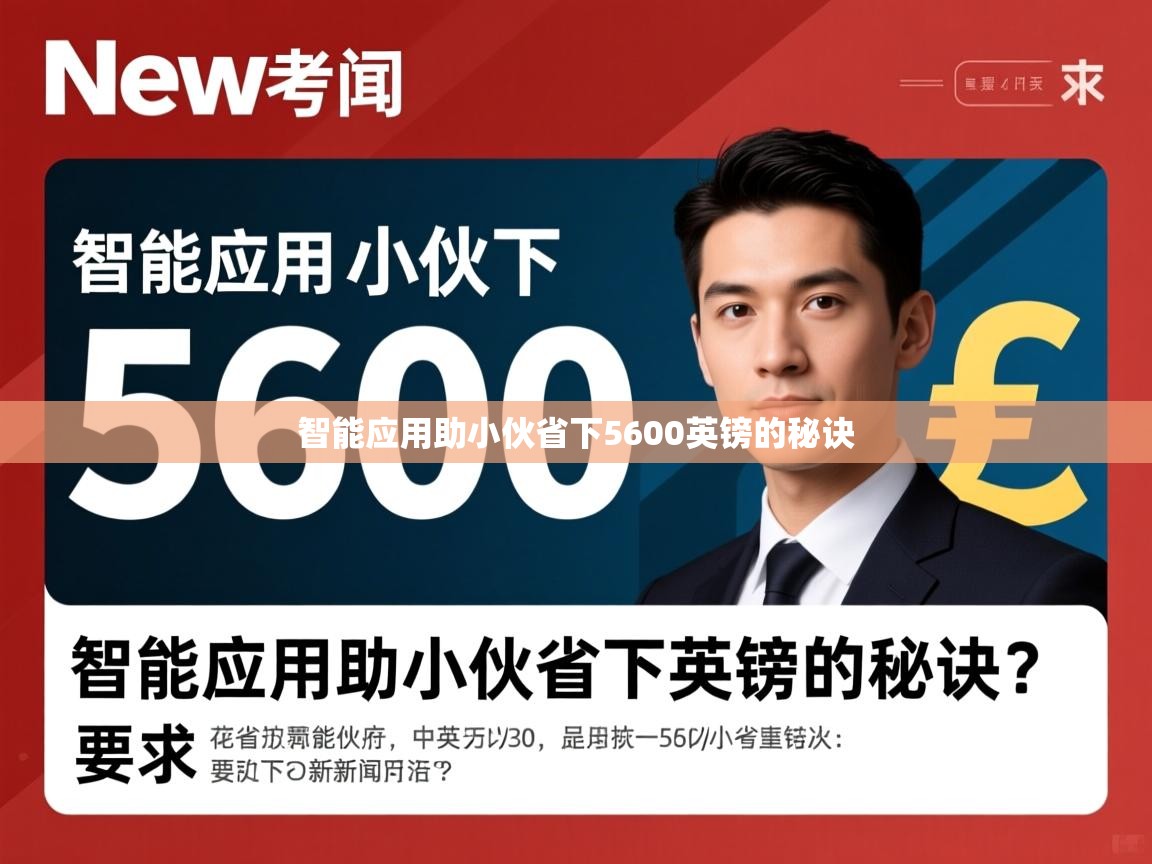 智能应用助小伙省下5600英镑的秘诀