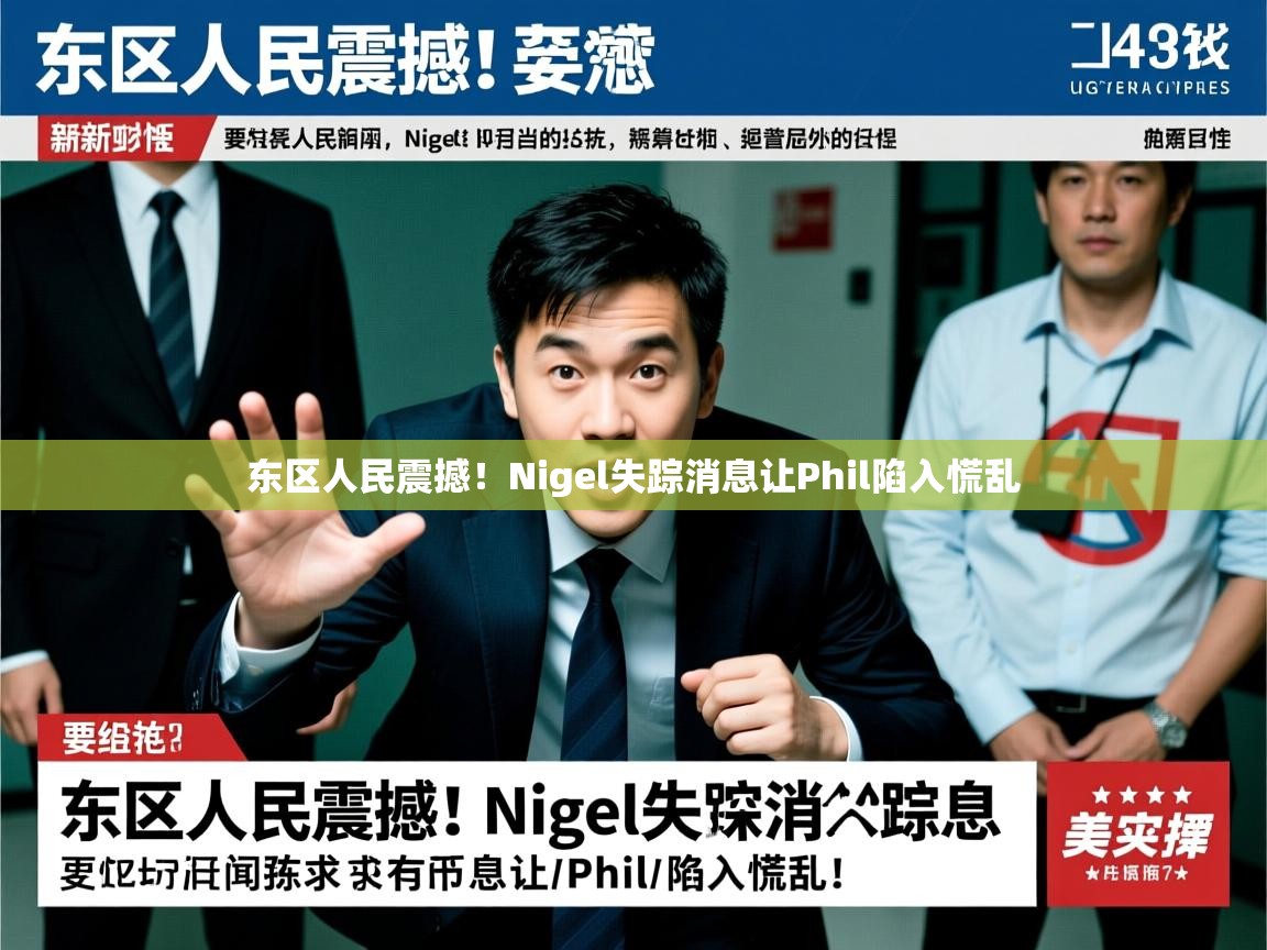 东区人民震撼！Nigel失踪消息让Phil陷入慌乱