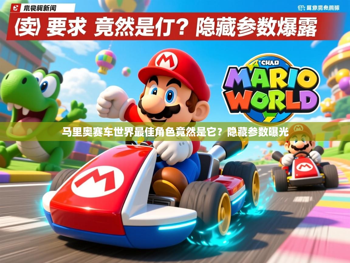 马里奥赛车世界最佳角色竟然是它？隐藏参数曝光