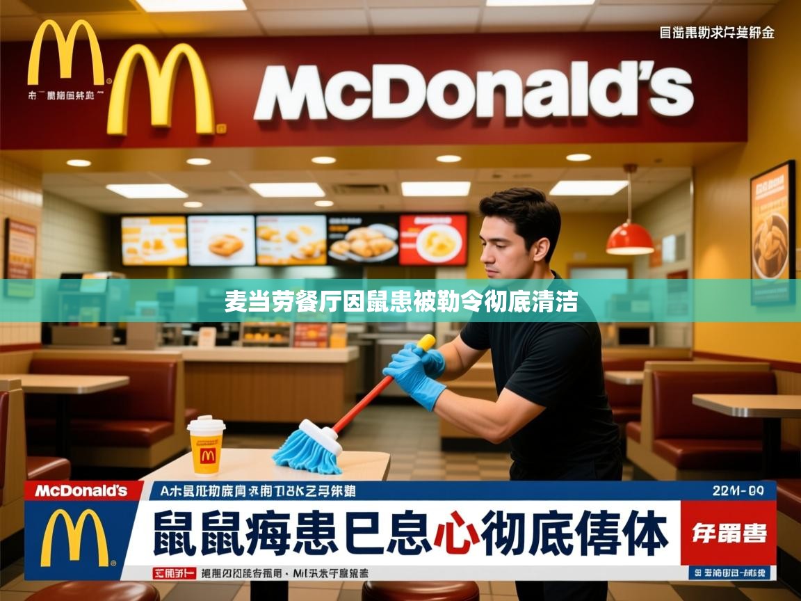 麦当劳餐厅因鼠患被勒令彻底清洁 麦当劳餐厅因鼠患被勒令彻底清洁