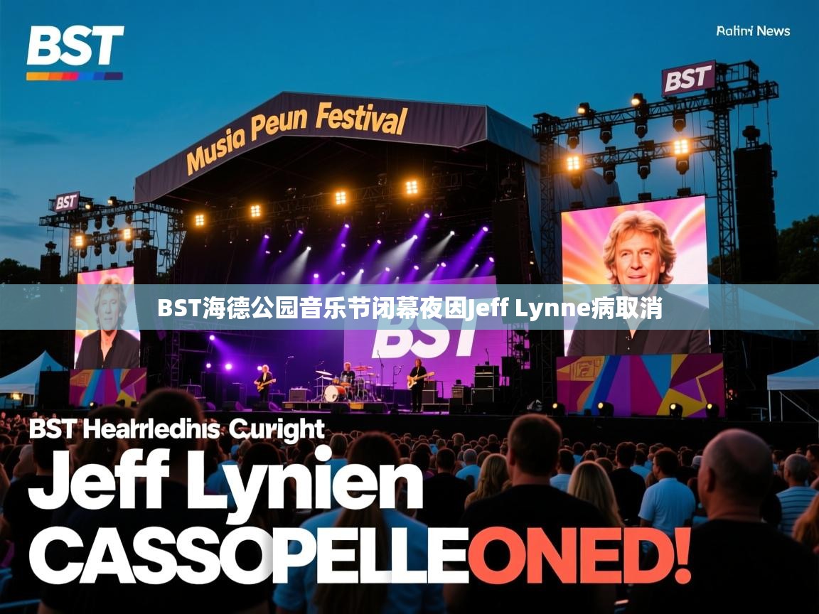 BST海德公园音乐节闭幕夜因Jeff Lynne病取消