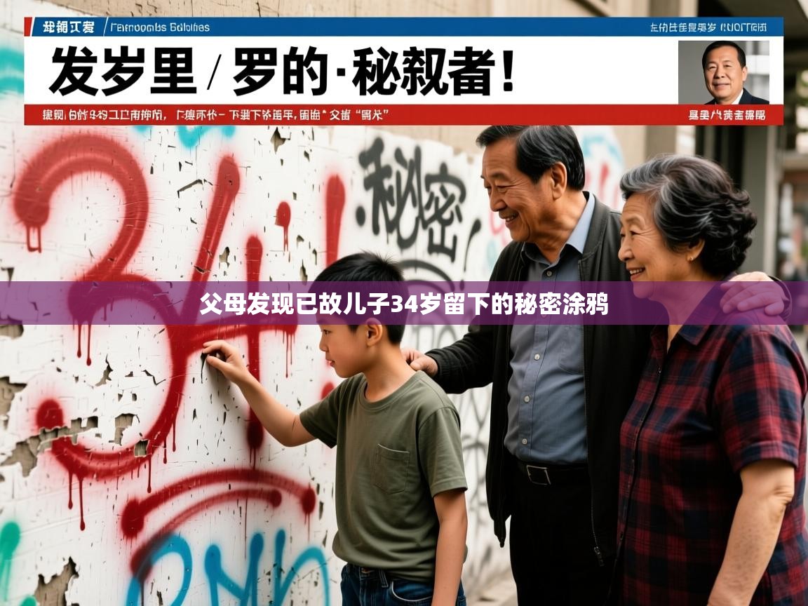 父母发现已故儿子34岁留下的秘密涂鸦