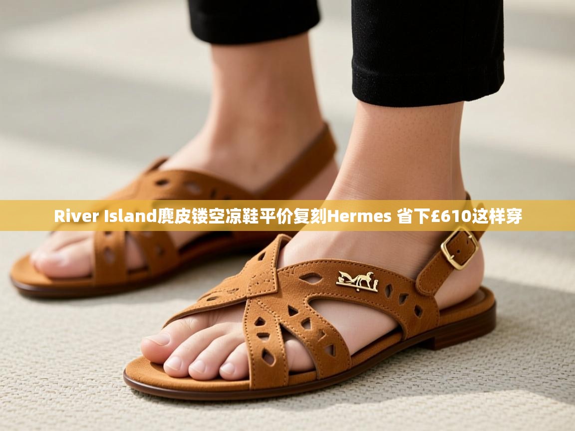 River Island麂皮镂空凉鞋平价复刻Hermes 省下£610这样穿