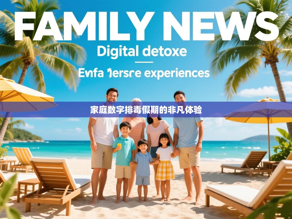 家庭数字排毒假期的非凡体验