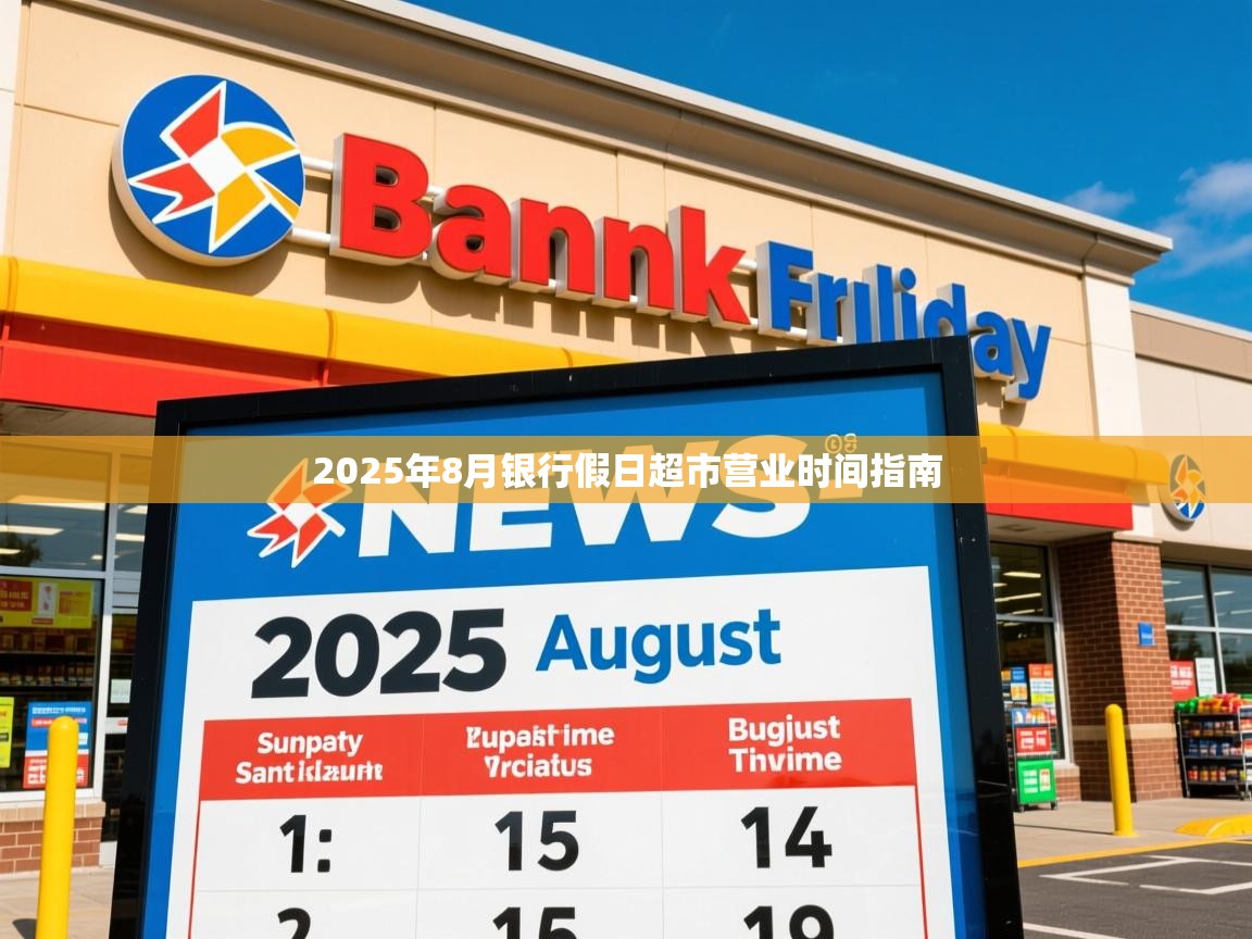 2025年8月银行假日超市营业时间指南
