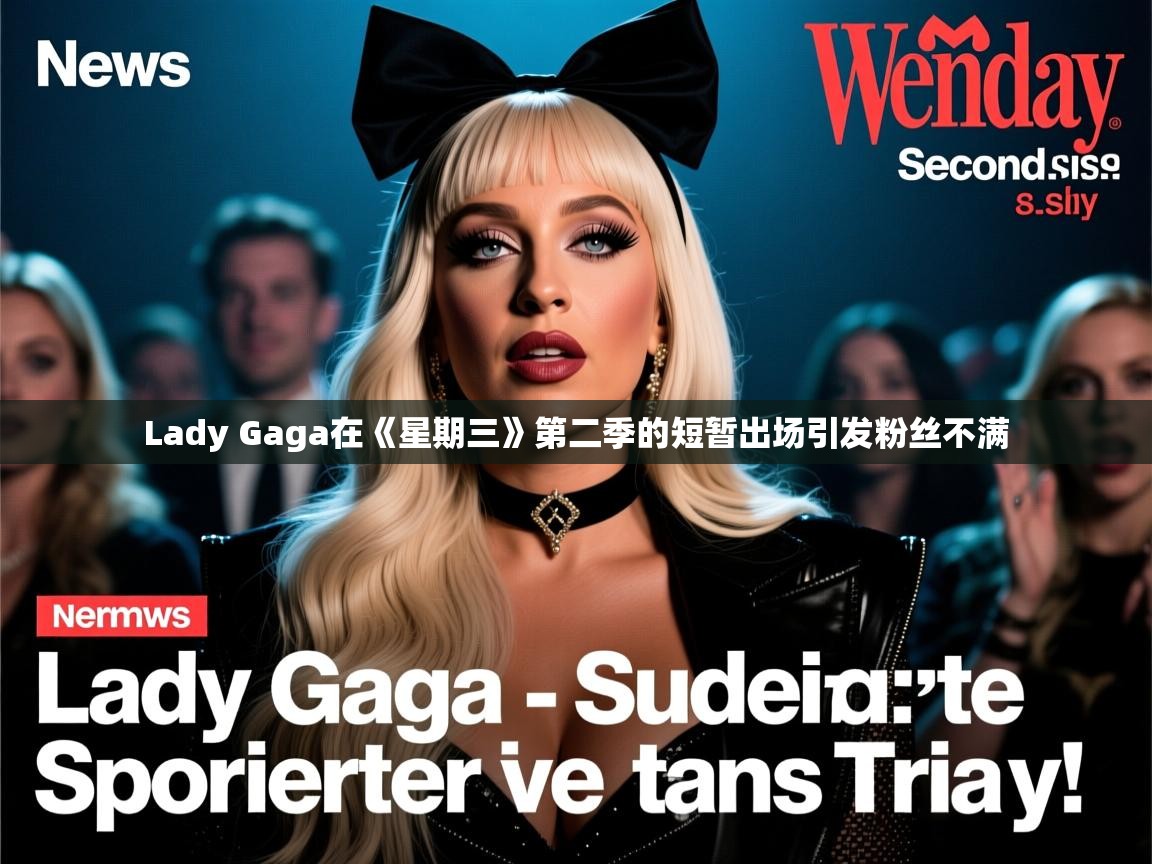 Lady Gaga在《星期三》第二季的短暂出场引发粉丝不满