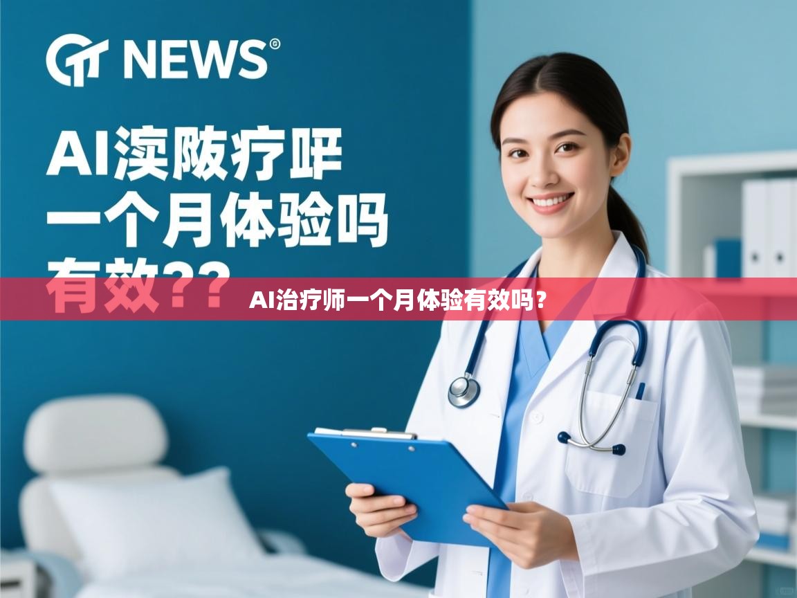 AI治疗师一个月体验有效吗？