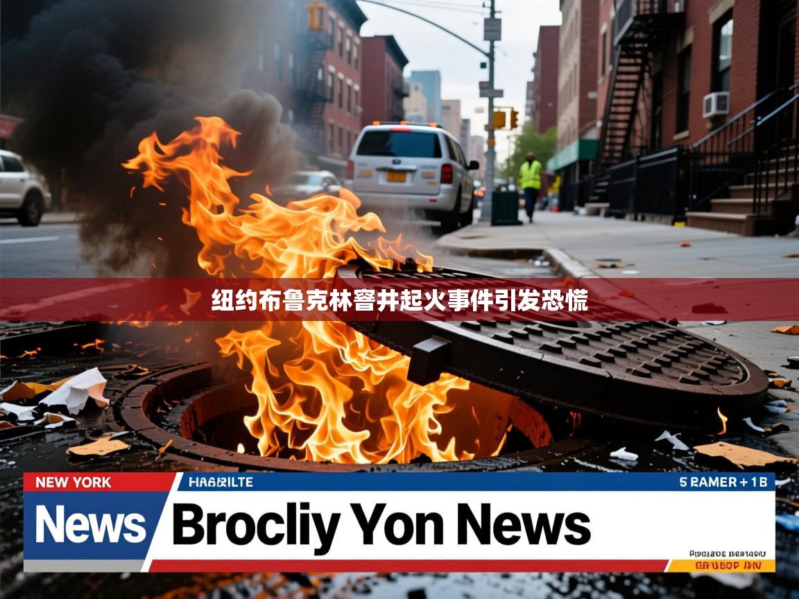 纽约布鲁克林窨井起火事件引发恐慌