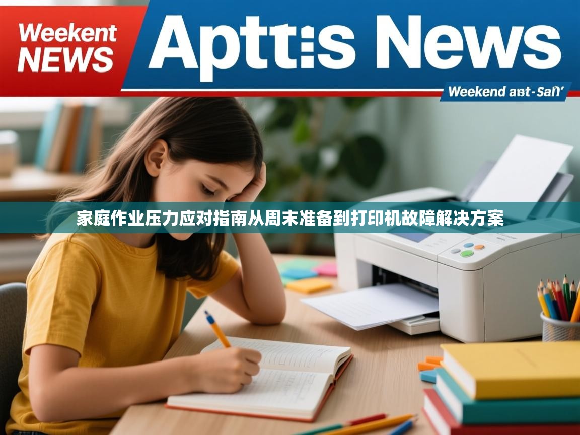 家庭作业压力应对指南从周末准备到打印机故障解决方案