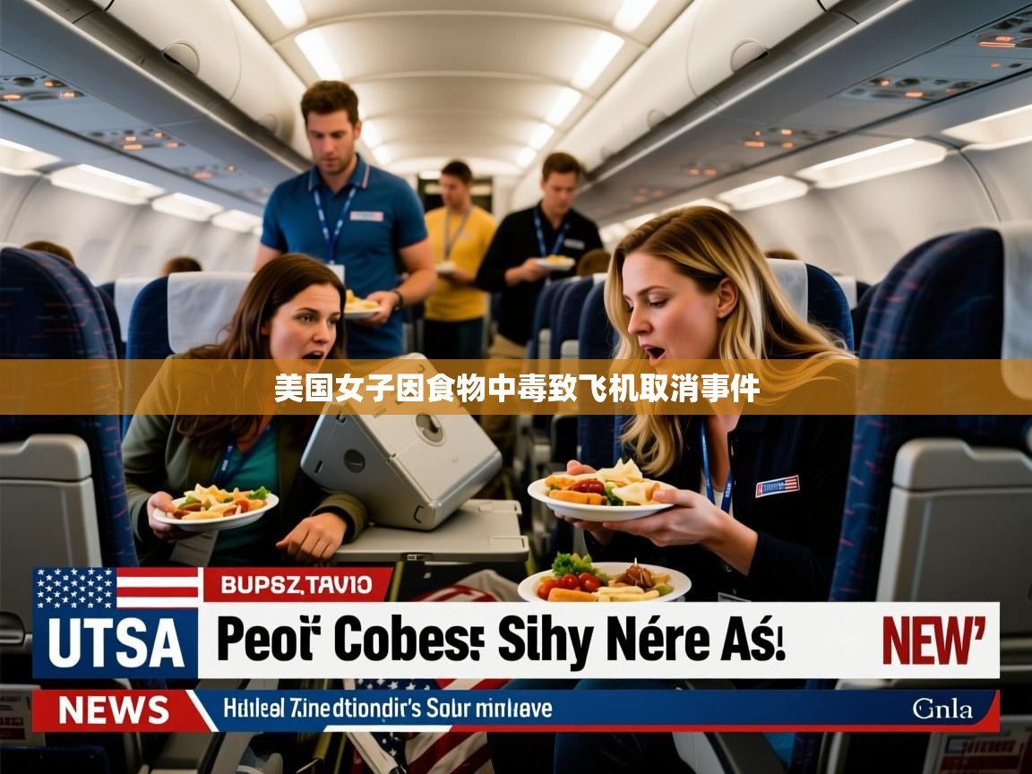 美国女子因食物中毒致飞机取消事件