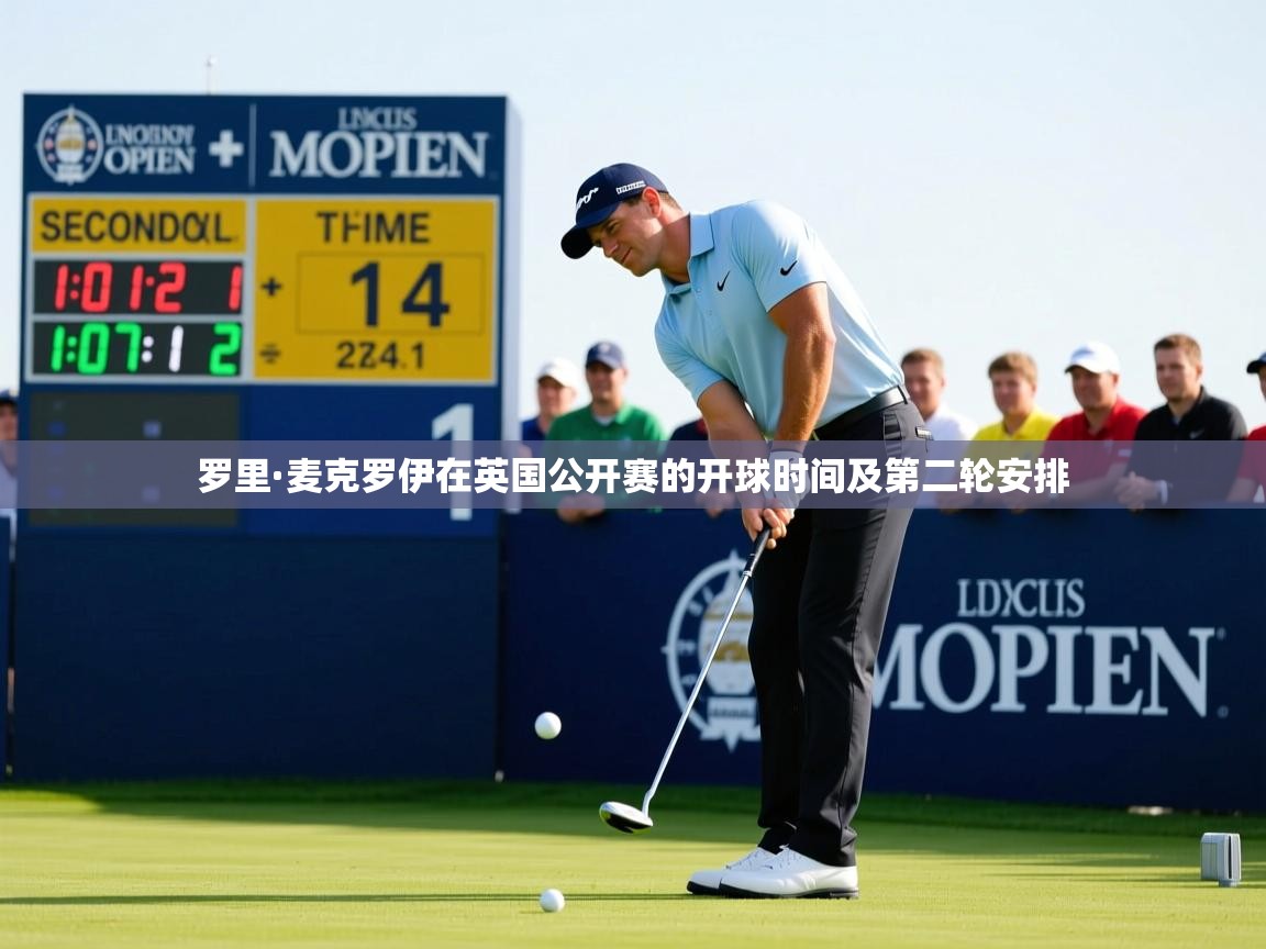 罗里·麦克罗伊在英国公开赛的开球时间及第二轮安排
