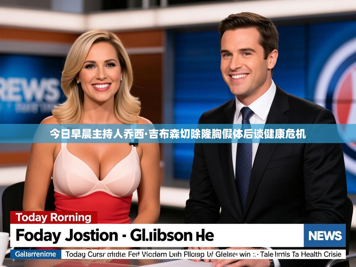 今日早晨主持人乔西·吉布森切除隆胸假体后谈健康危机