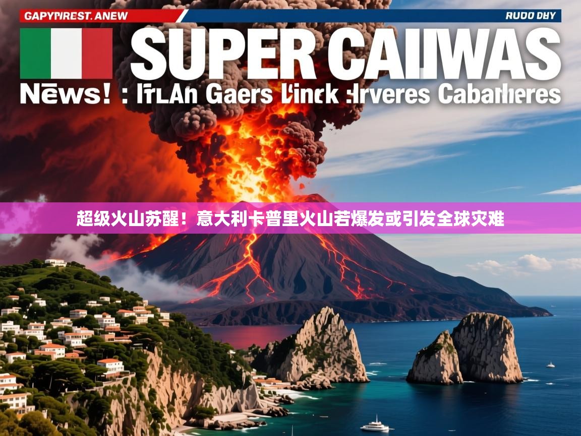 超级火山苏醒！意大利卡普里火山若爆发或引发全球灾难