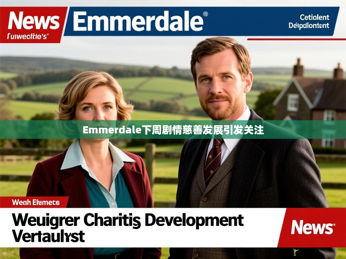 Emmerdale下周剧情慈善发展引发关注