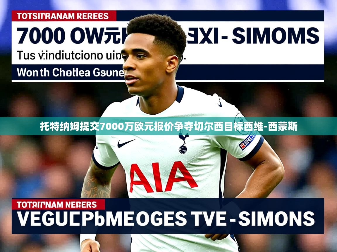 托特纳姆提交7000万欧元报价争夺切尔西目标西维-西蒙斯