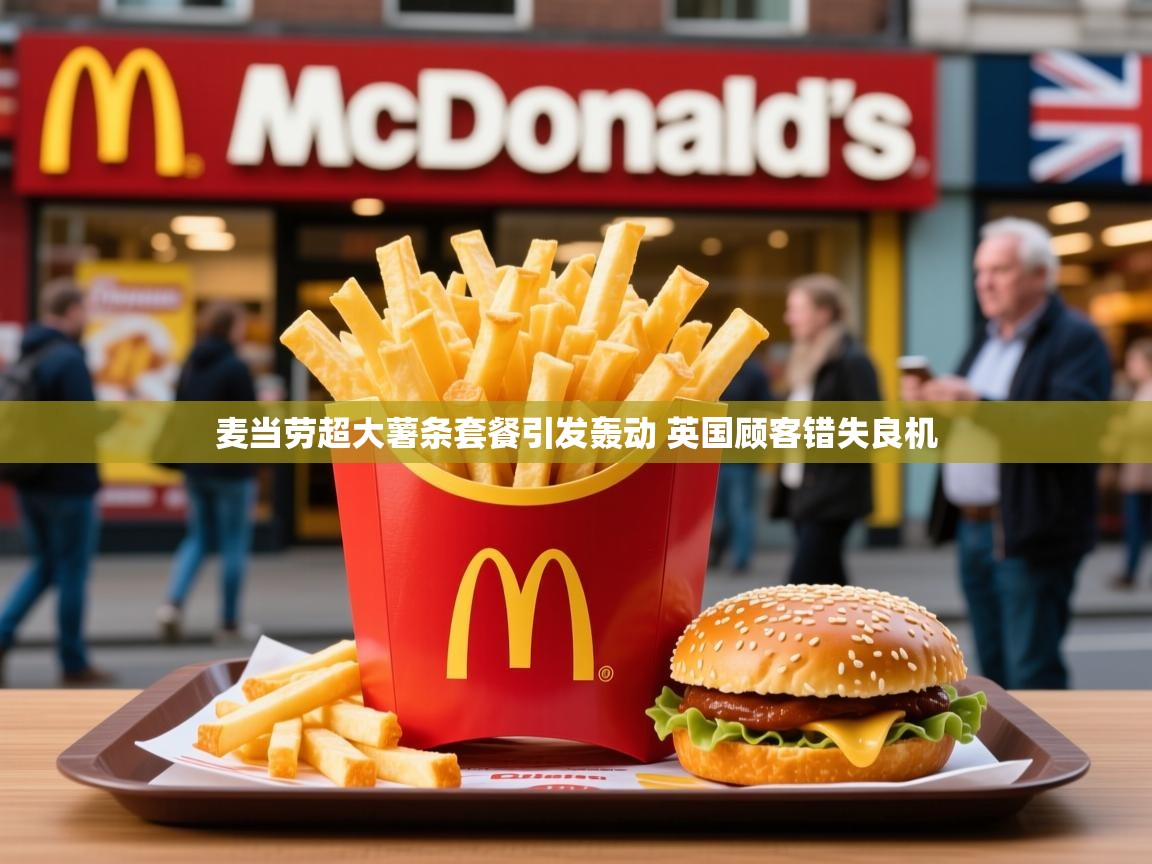 麦当劳超大薯条套餐引发轰动 英国顾客错失良机